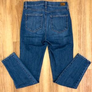 PAIGE Hoxton Ankle Skinny Jeans Denim Neva 28